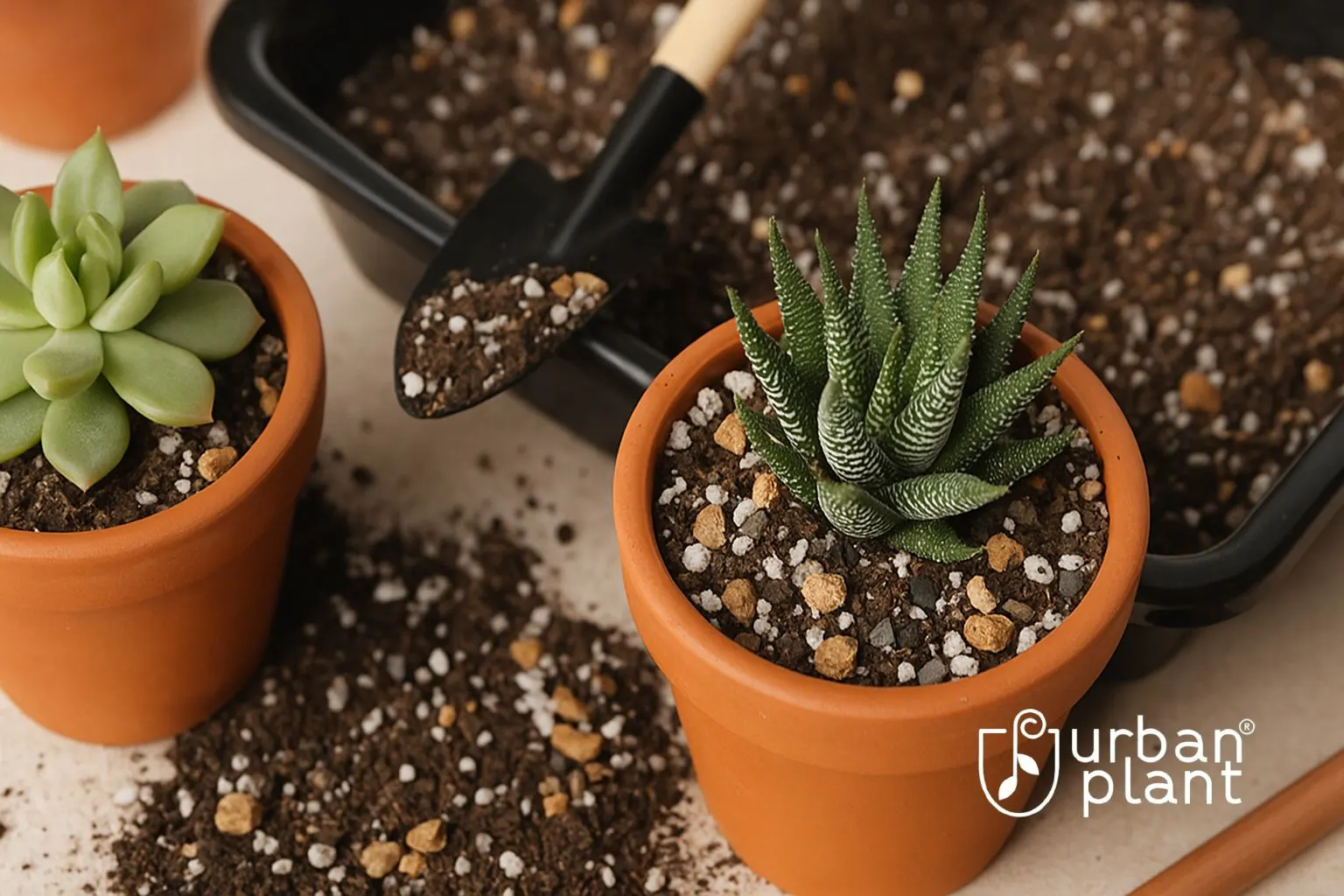 Potting mix and soil drainage for succulents – Urban Plant